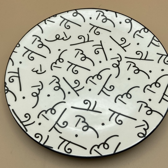 Romero Britto 2008 Black & White Small Plate - Picture 4 of 8